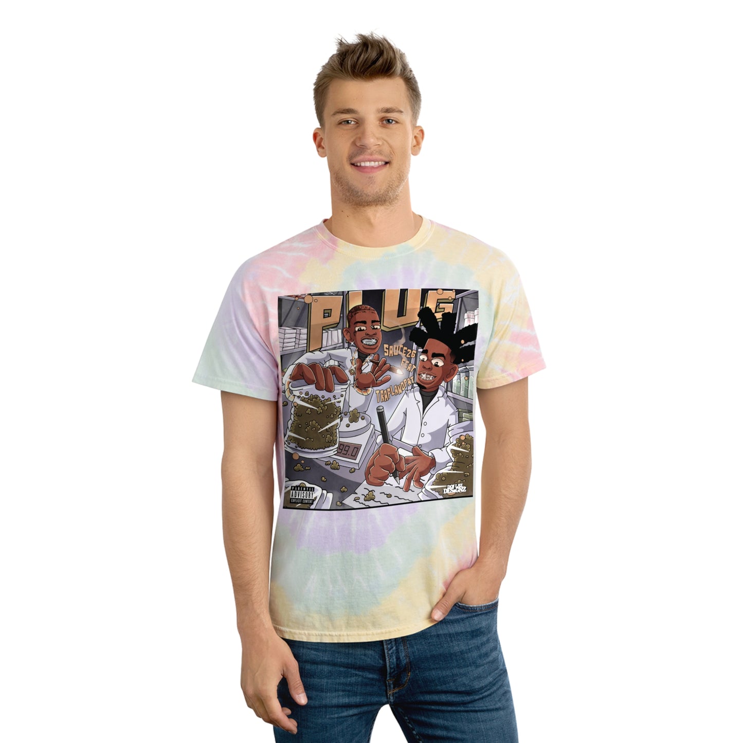 PLUG Tie-Dye Tee,