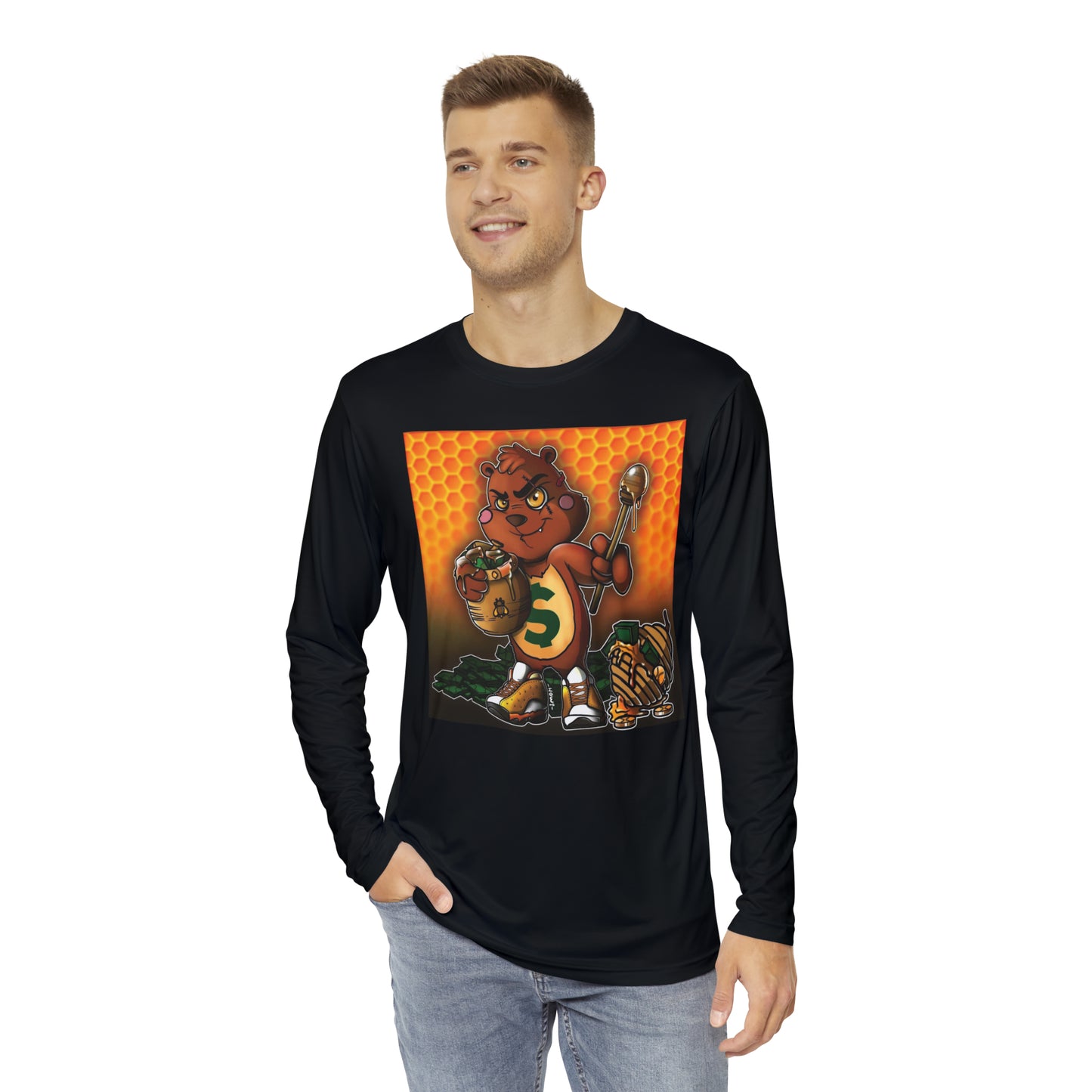 Bear Men's Long Sleeve Shirt