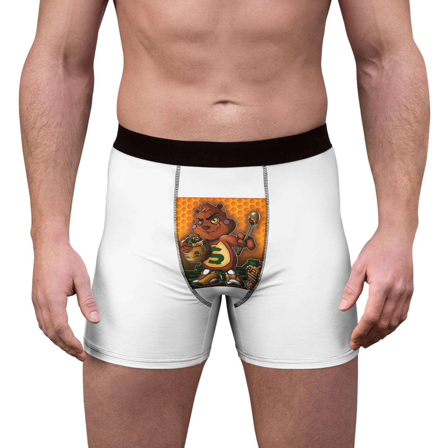 Men's Boxer Briefs (Bear)