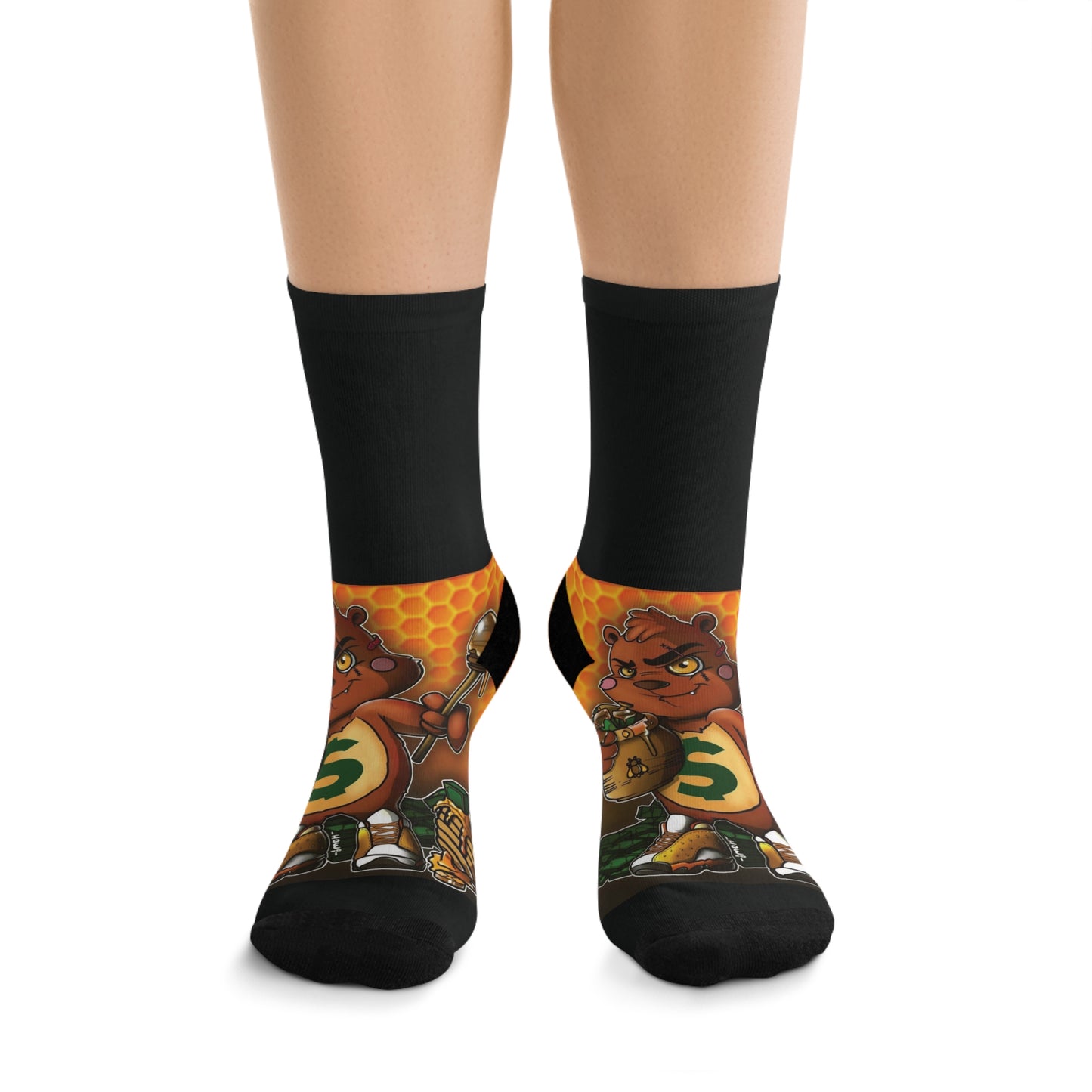 Bear Poly Socks